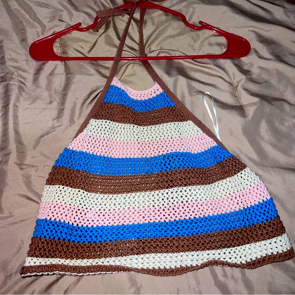 Halter top crop top